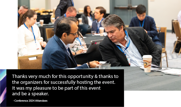 Professionals exchanging ideas on AI adoption, Oil and gas professionals exchanging insights on automation and operational excellence, AI collaboration oil and gas